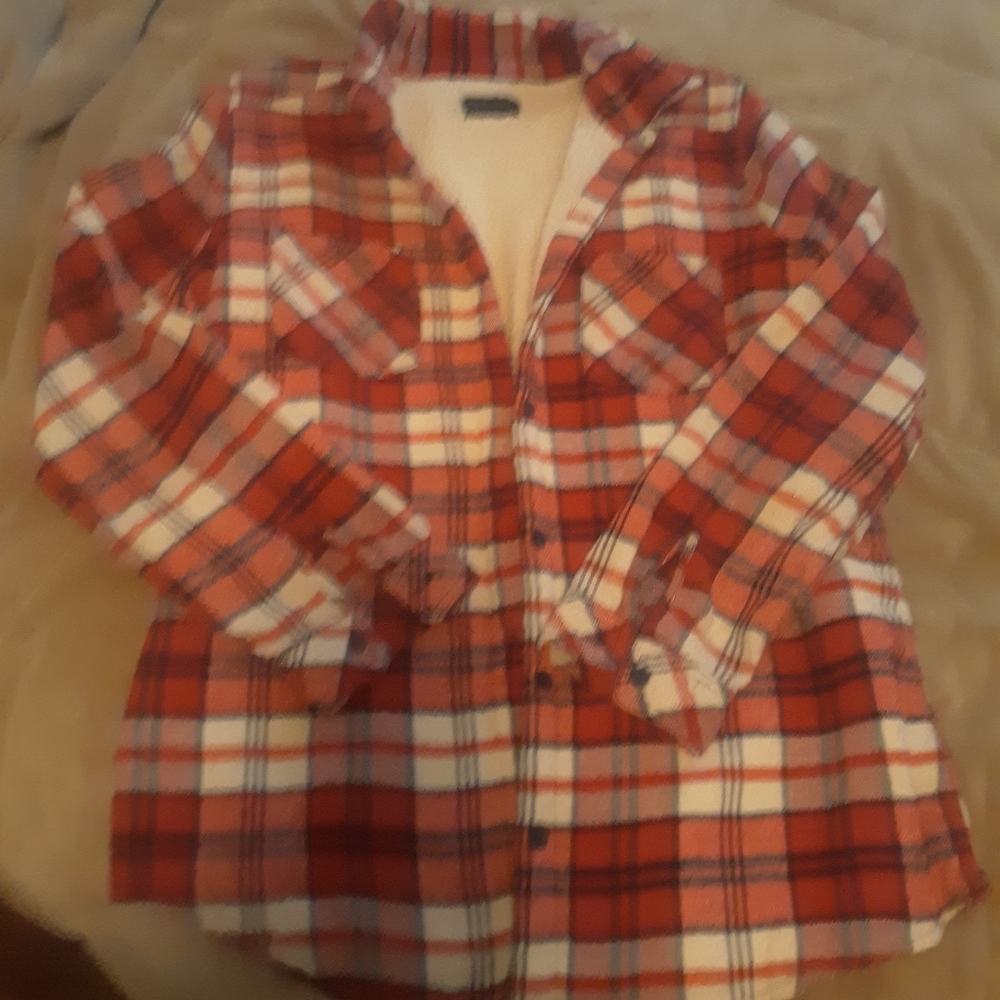 Plaid flannel shirt